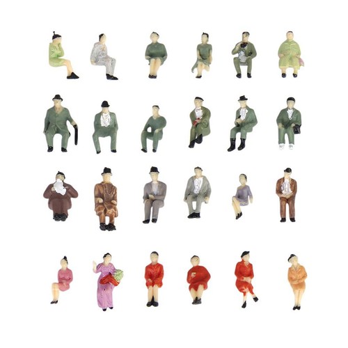 Model seated people - model,