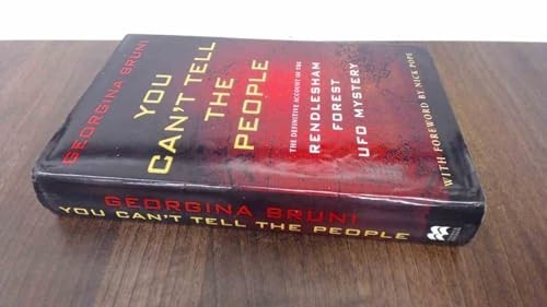 You can tell the people - you, can't