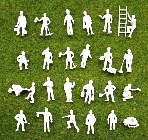 Model railway workmen - railway, workman