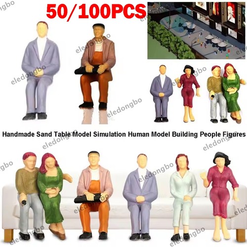 100x mixed painted model - 50/100x,