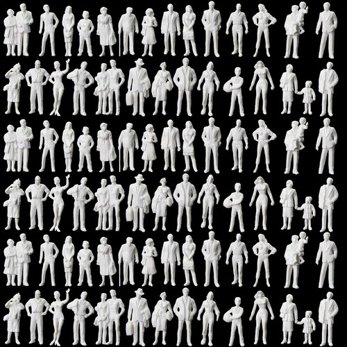 90pcs scale 43 - o, model