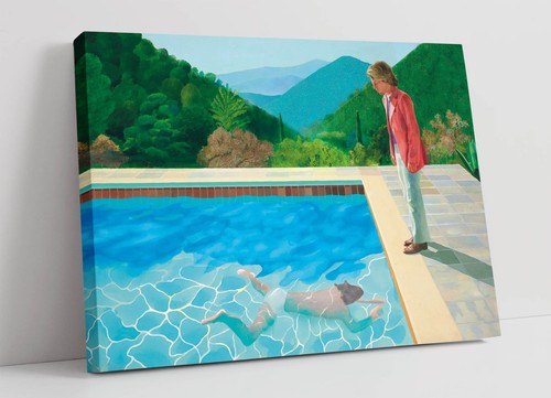 Pool with two figures - pool,