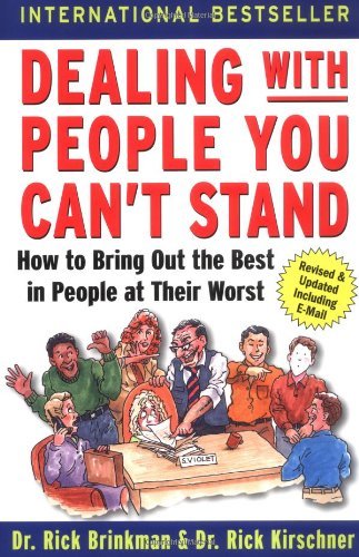 Dealing with people you - with, can't