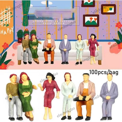 100x mixed painted model - painted,