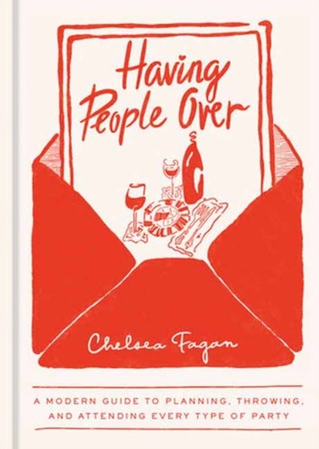 Having people over - having,