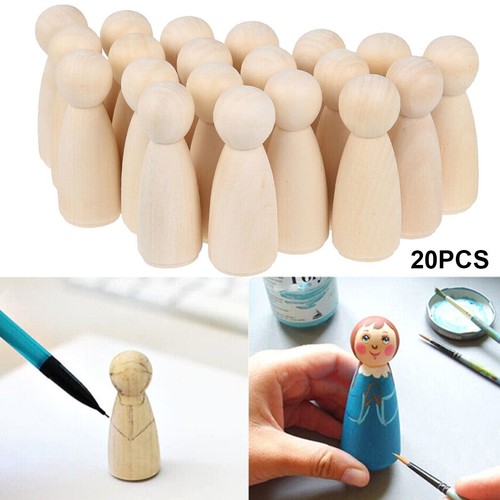 20x65mm wooden doll - doll, peg